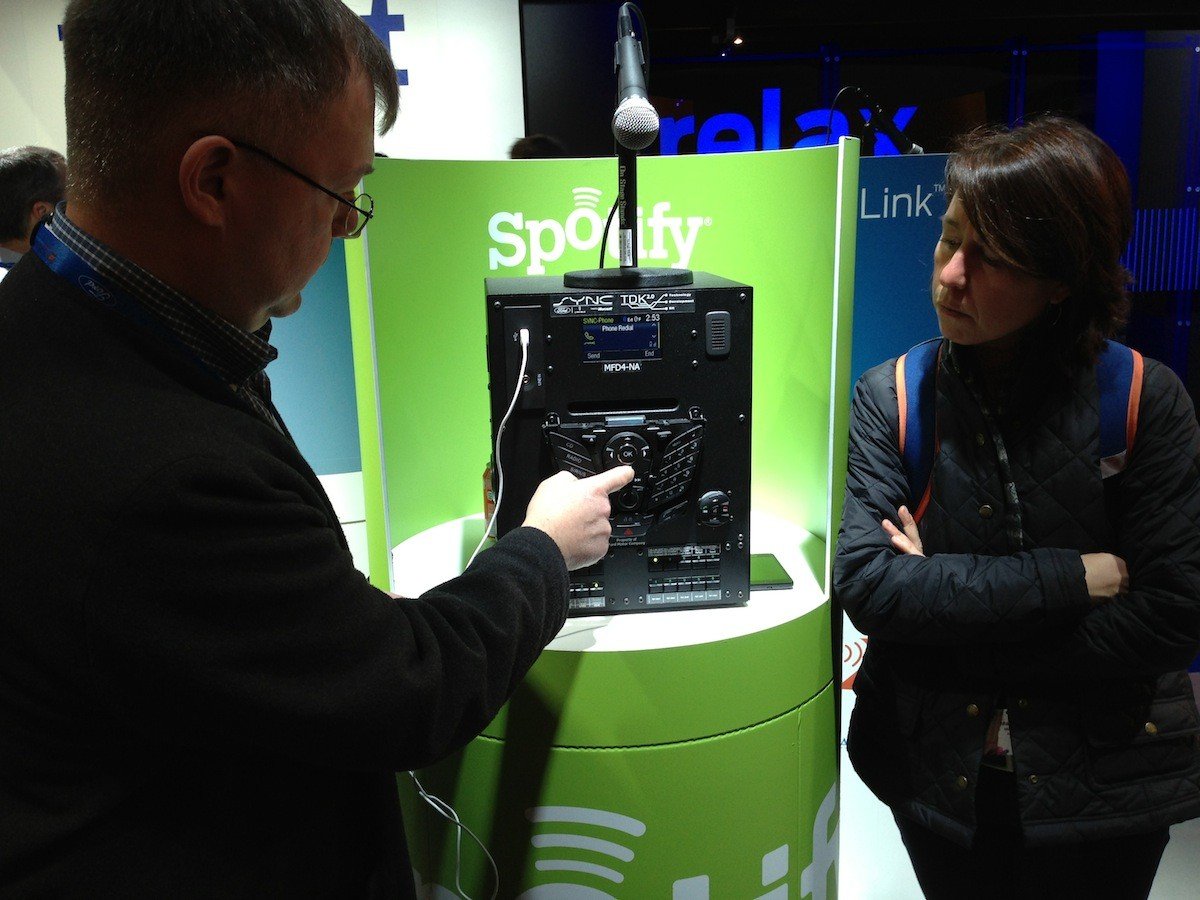 Ford SYNC AppLink Spotify