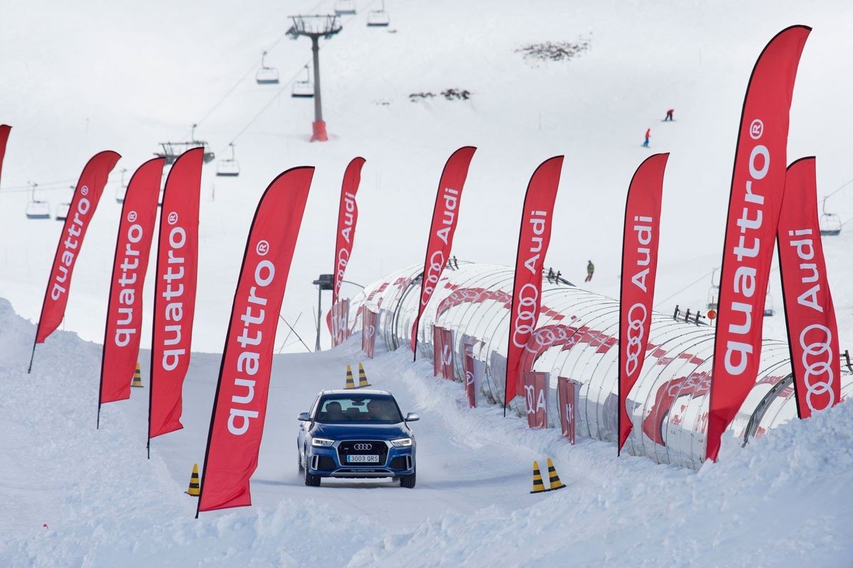 Audi Winter driving experience