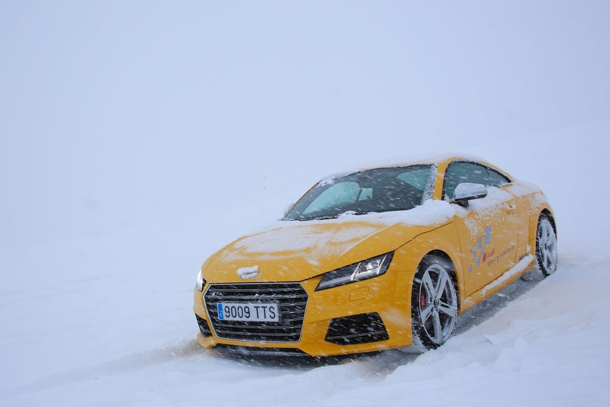 Audi Winter driving experience