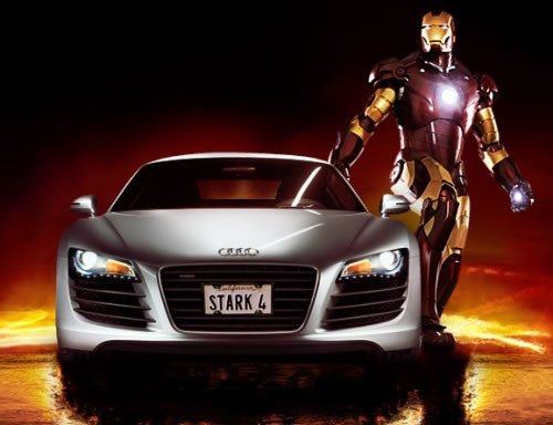 El Audi R8 tuvo en la película IronMan la mejor campaña publicitaria posible