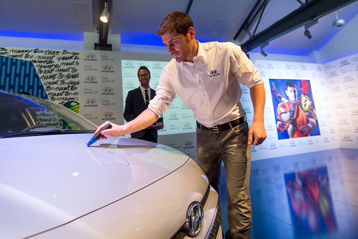 Iker Casillas Hyundai i20