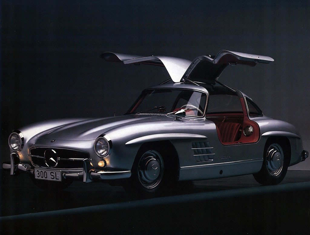 El modelo en el que se inspira el nuevo SLS es este Mercedes 300 SL