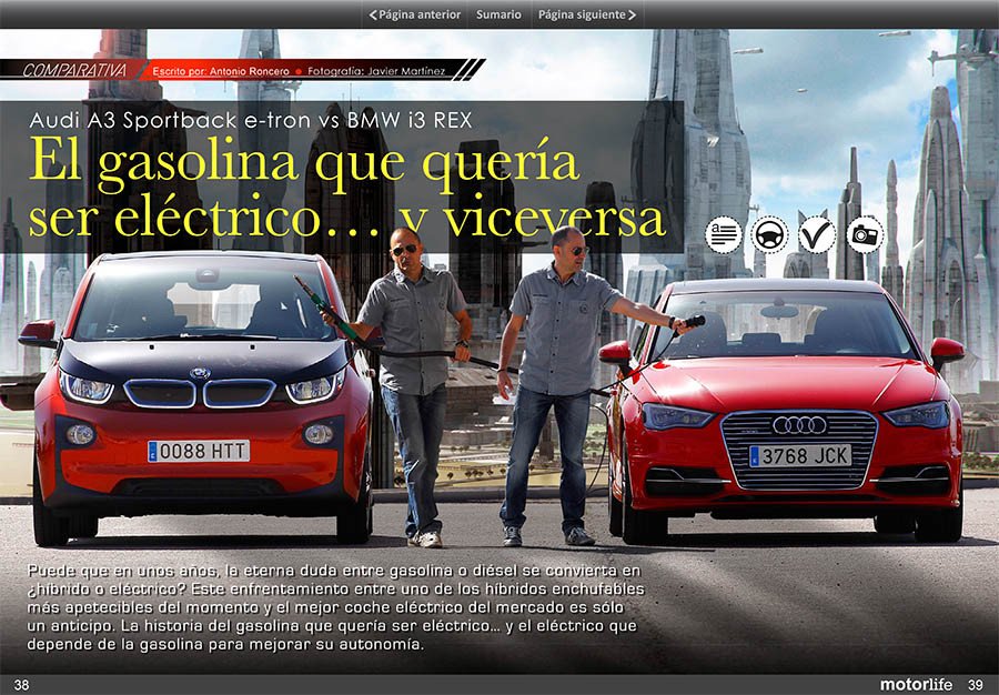 Comparativa: Audi híbrido enchufable vs. BMW eléctrico