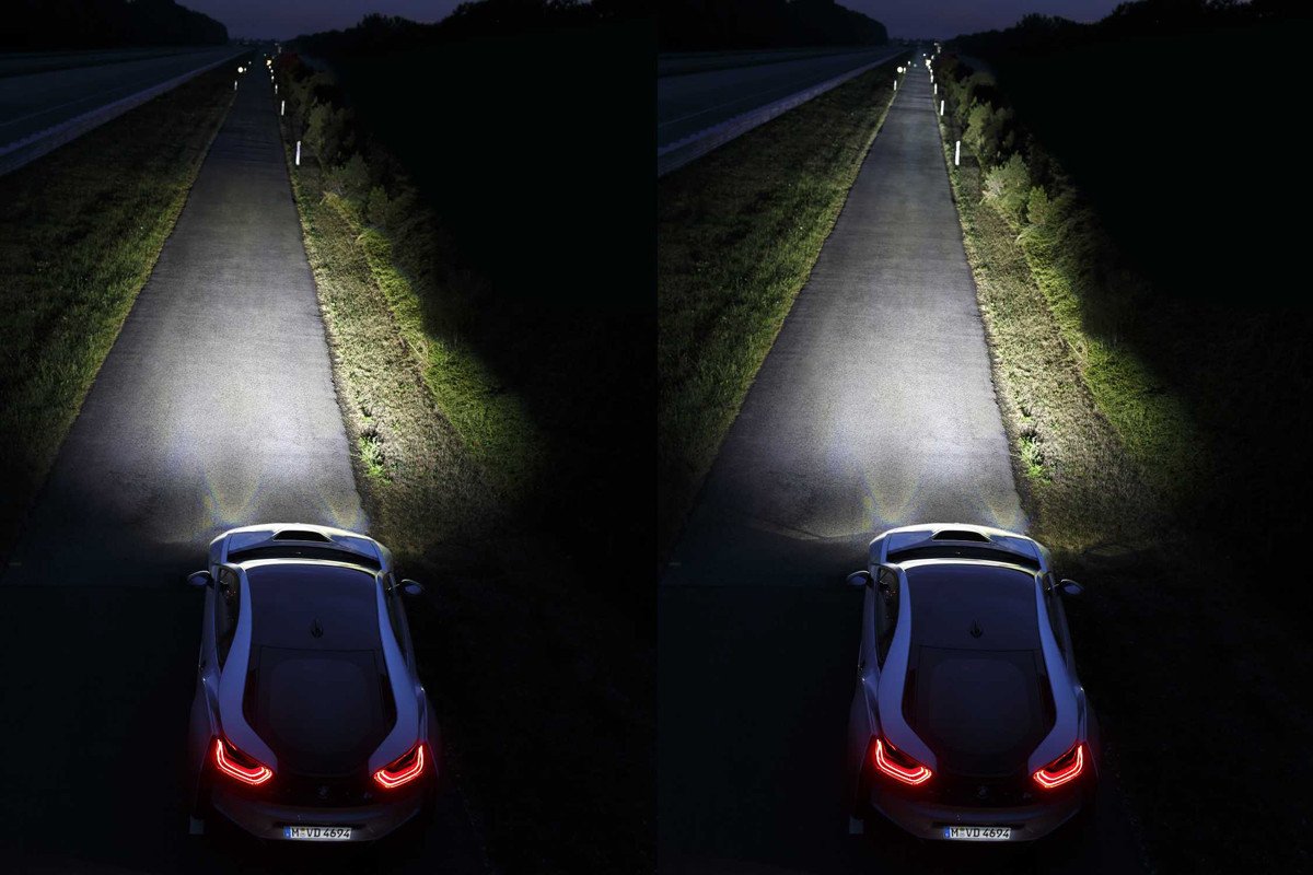 BMW Laser light luces láser