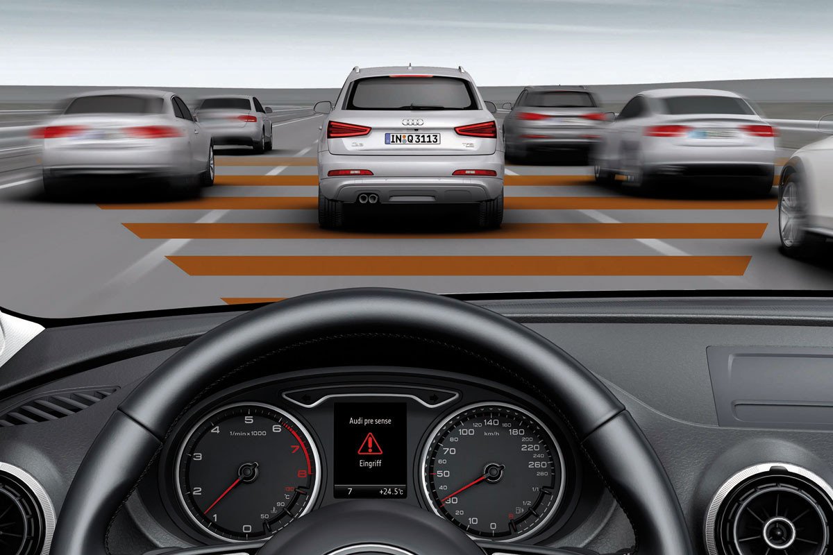 Audi Frenada de emergencia