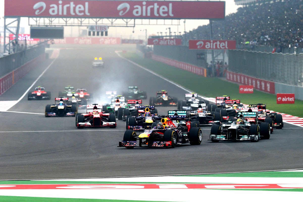 Fórmula 1 2013. Gran Premio de la India. Vettel; cuatro veces Campeón