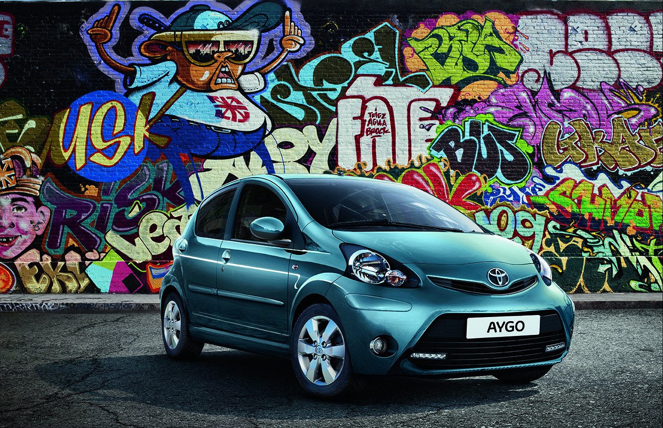 Toyota AYGO cool soda