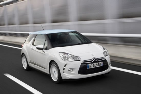 Citroën DS 3 en carretera
