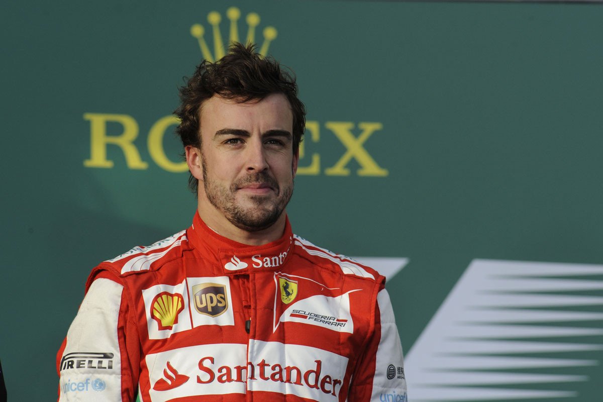 F1_Australia_Alonso_podio