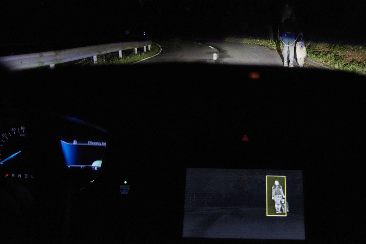 Sistema de iluminación frontal de Ford
