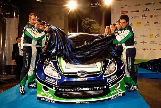 El nuevo Ford Fiesta S2000 será el coche del equipo.