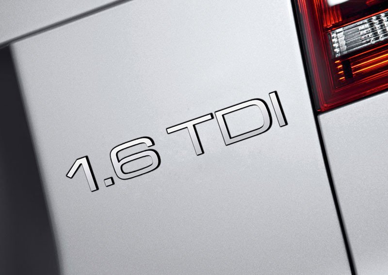 1.6 TDI se le añadirá la letra 