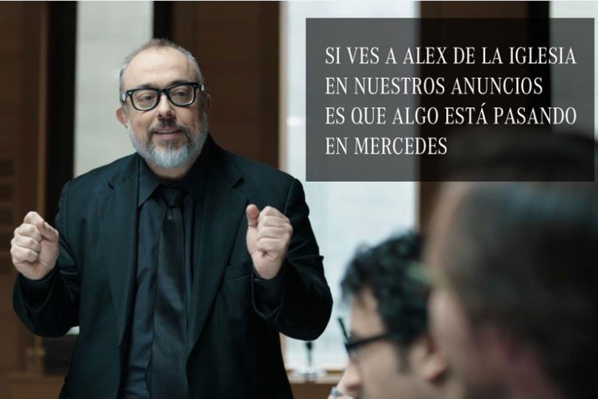 Álex de la Iglesia Mercedes anuncio