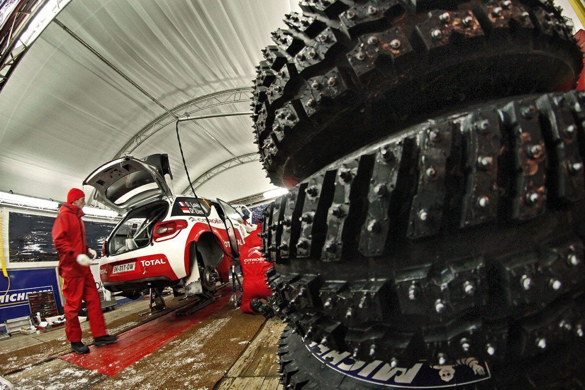 Rally de Suecia, Loeb.