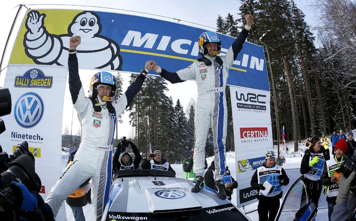 Rally de Suecia, Ogier y VW.