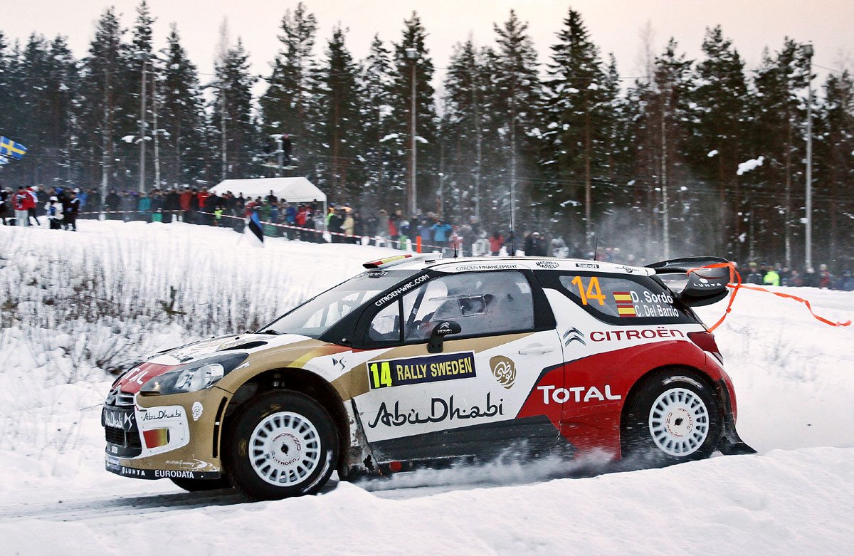 Rally de Suecia, Sordo.