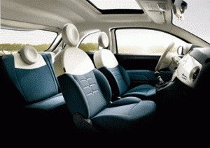 Interior del Fiat 500 Pop Star
