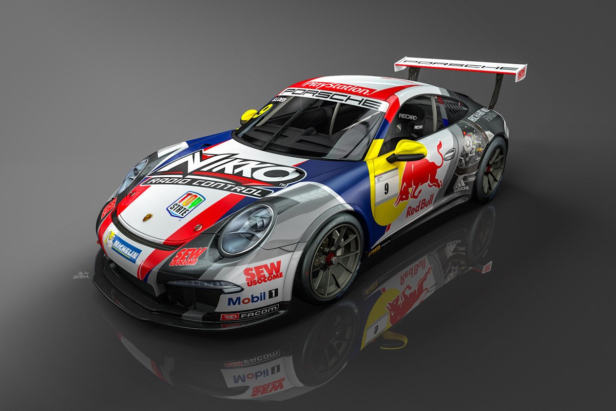 Porsche 911 Supercup Loeb