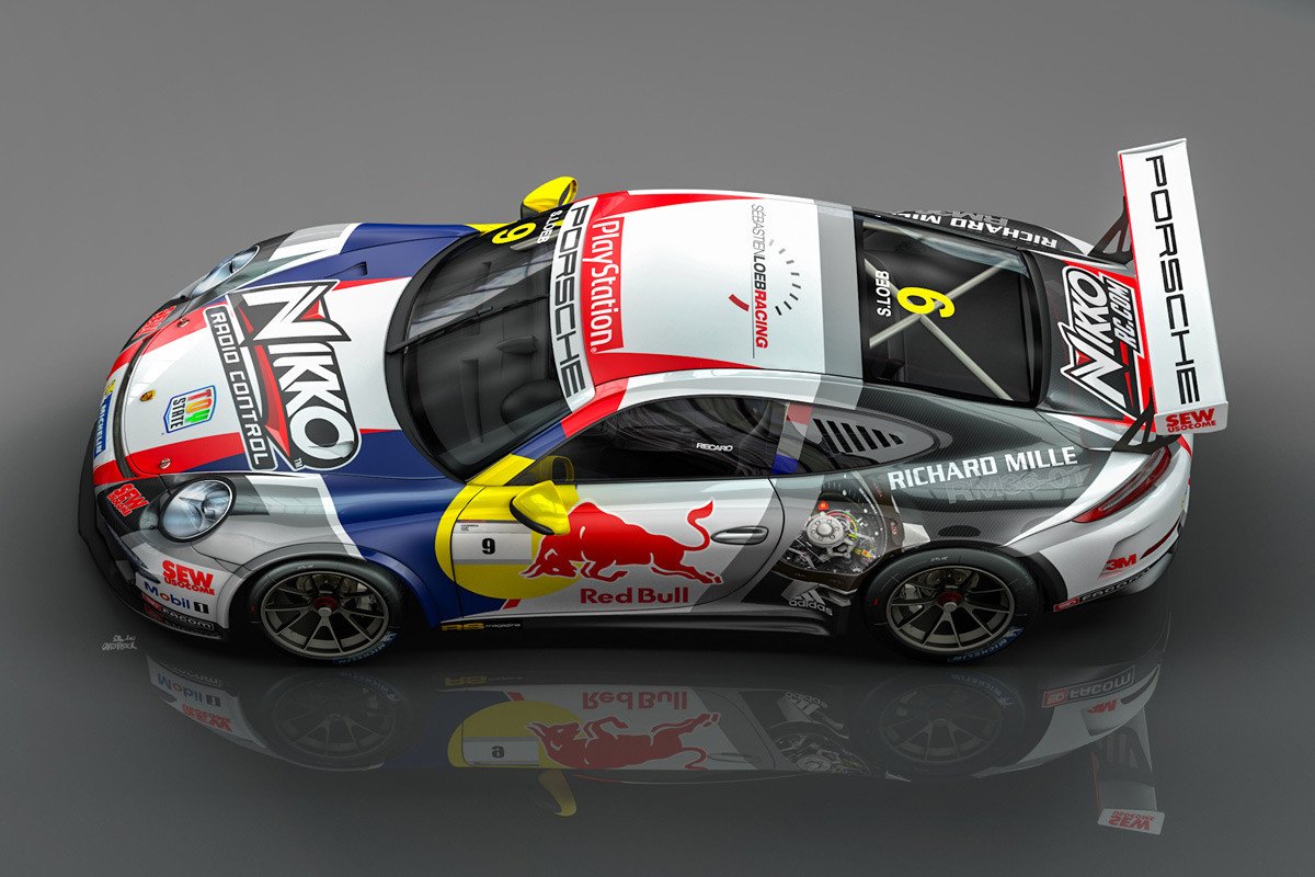 Porsche 911 Supercup Loeb