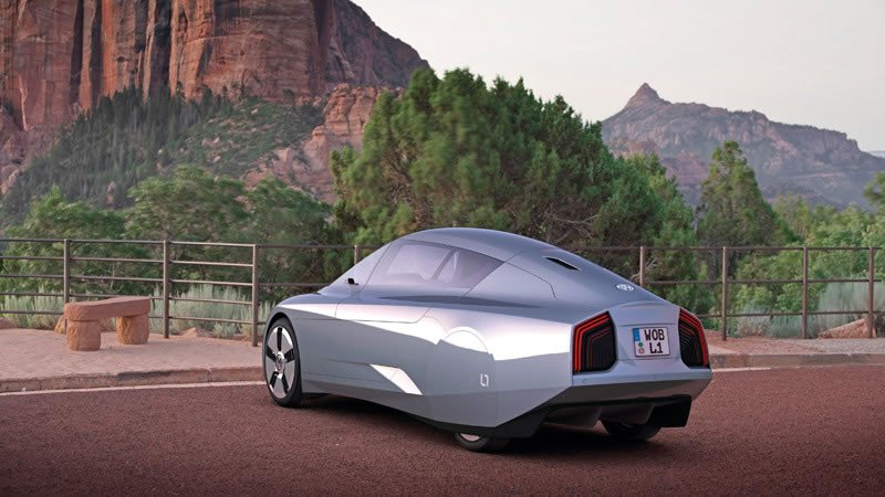 El diseño del coche es totalmente futurista