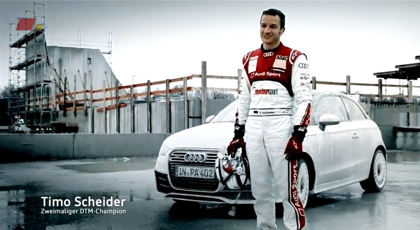 Audi A1 quattro Timo Scheider