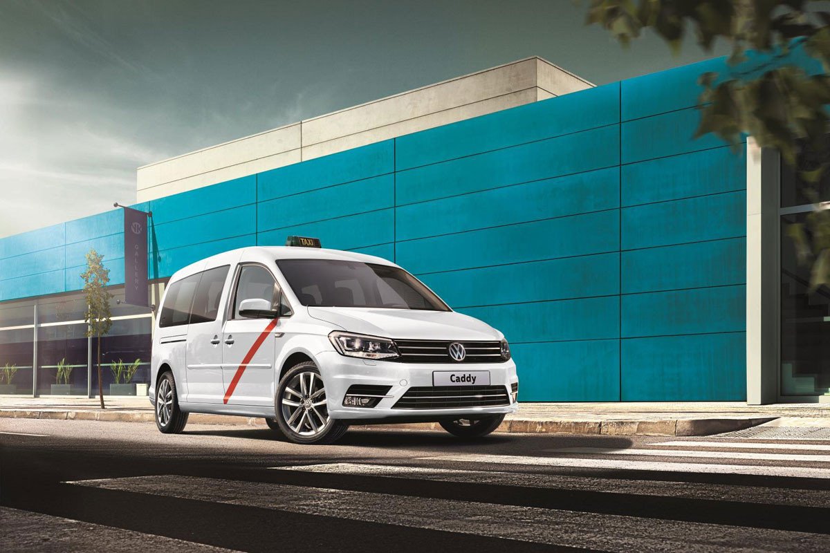 Volkswagen homologa para taxi el Caddy de gas natural