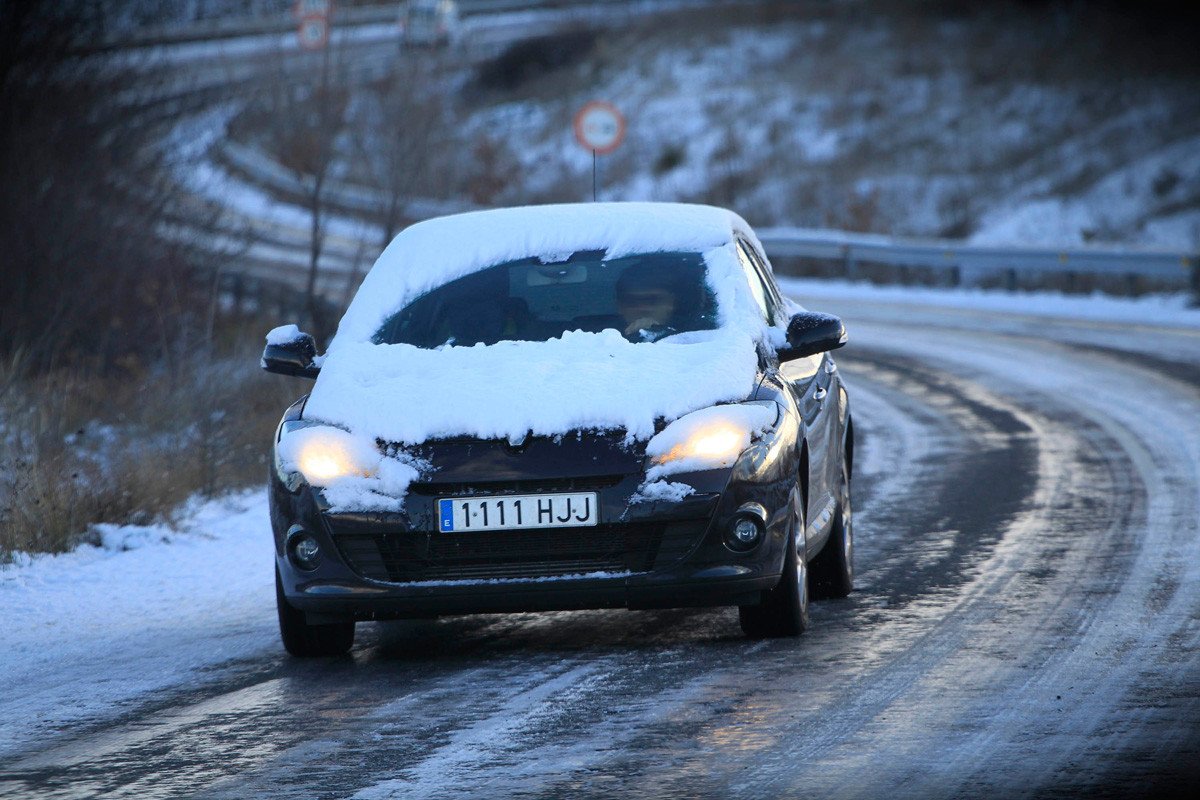 coche nieve