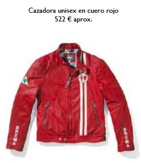 Bonita chaqueta de cuero