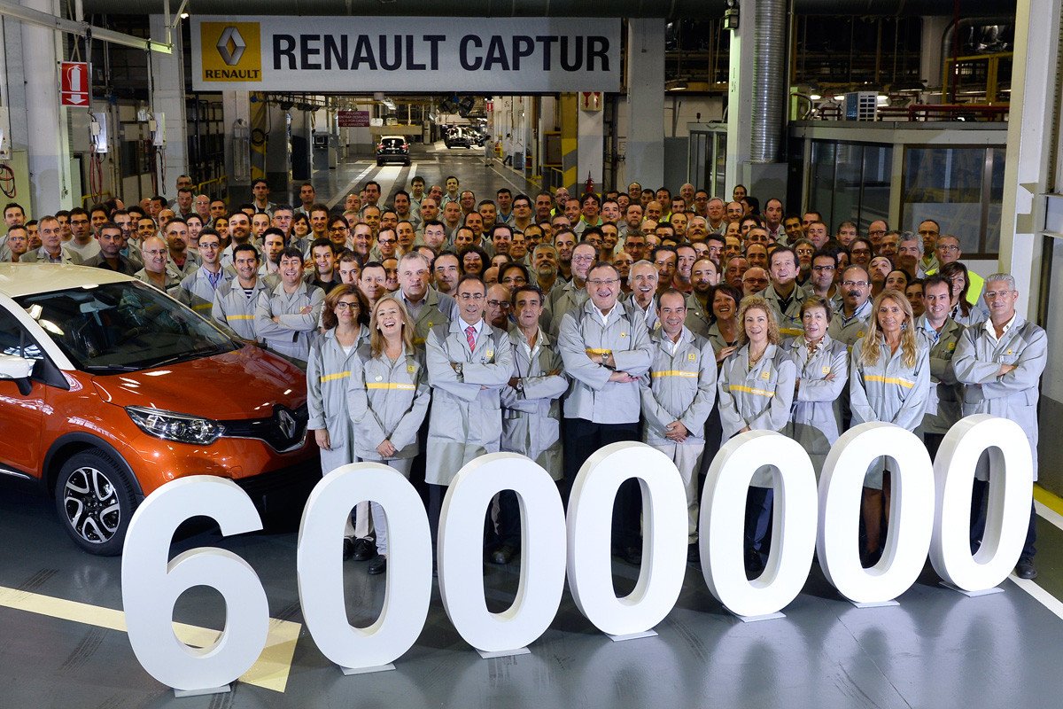Renault Captur 6 millones
