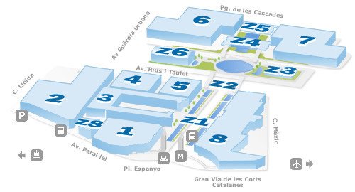 Plano del Salón