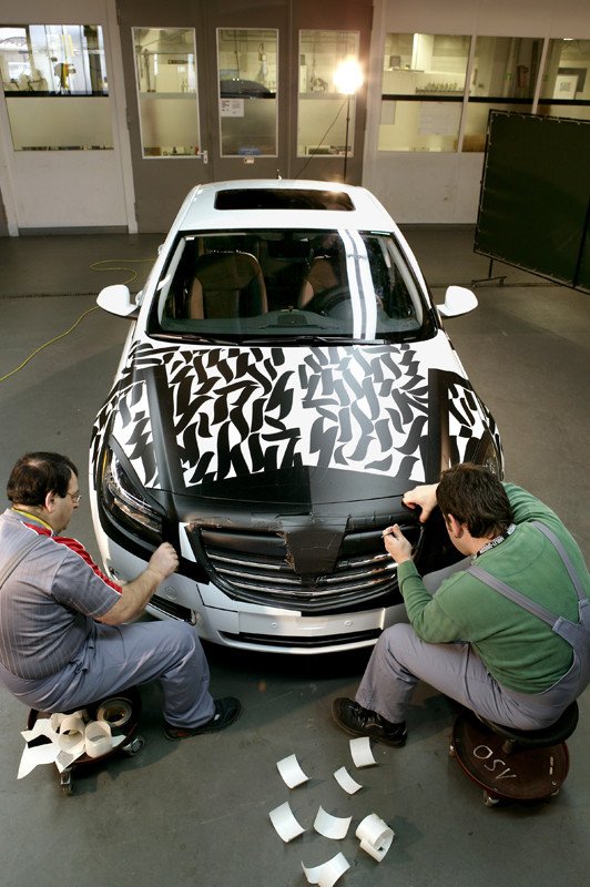 Camuflando los coches