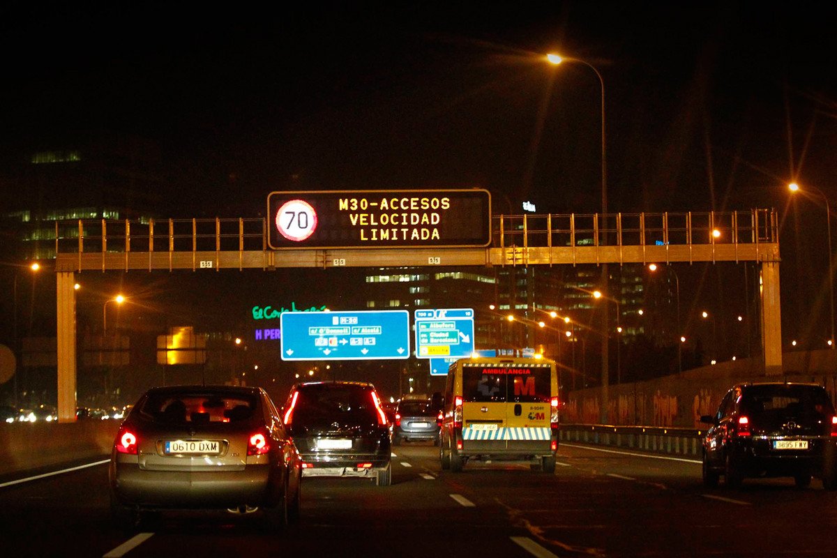 Limite velocidad Madrid