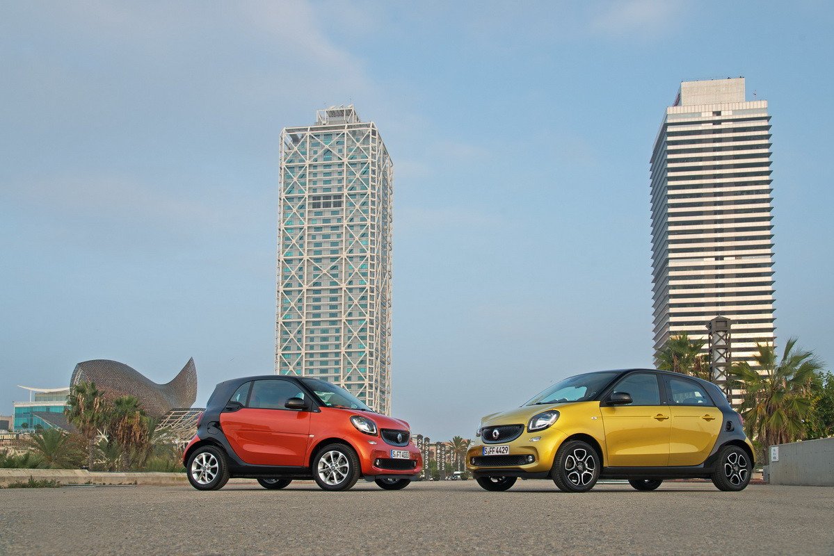 Smart Fortwo y Smart Forfour