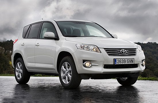 Toyota RAV4 2010 en color blanco perlado