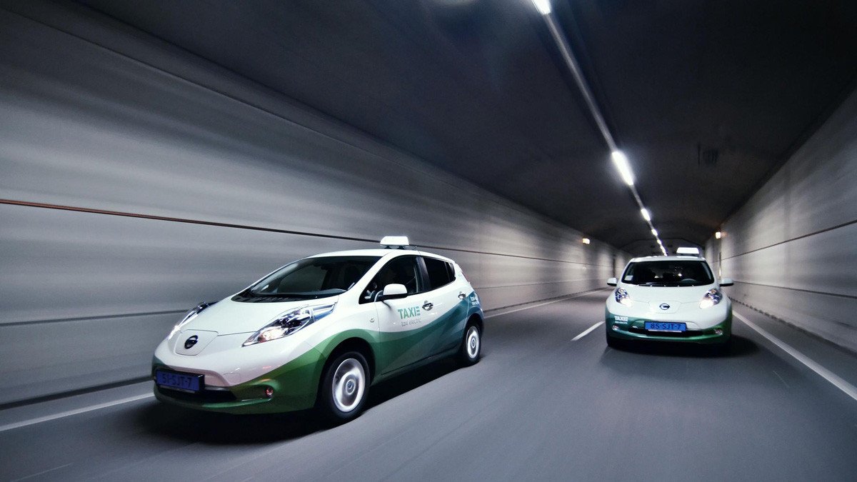 Nissan Leaf Taxi
