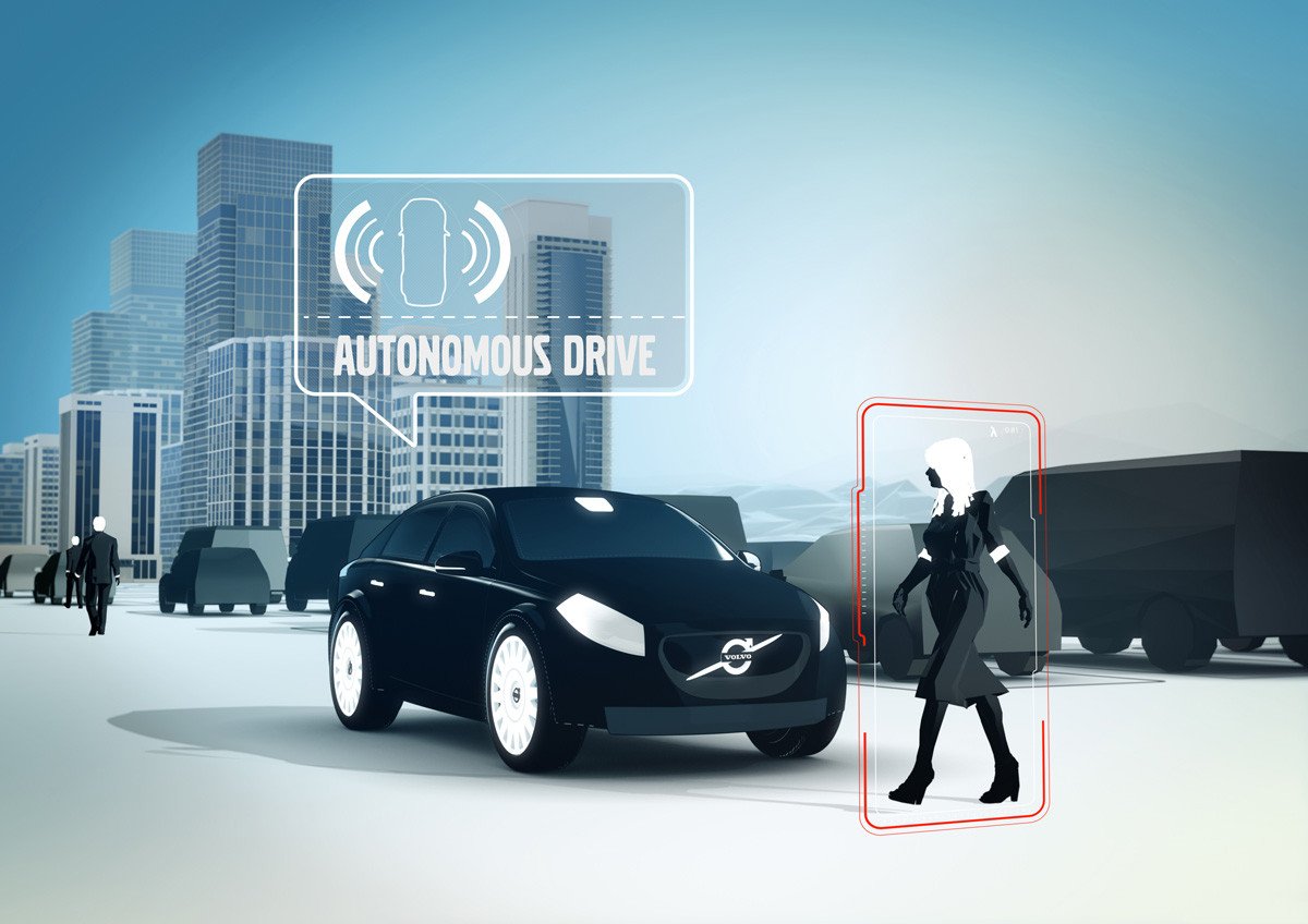 Volvo aparcamiento autónomo