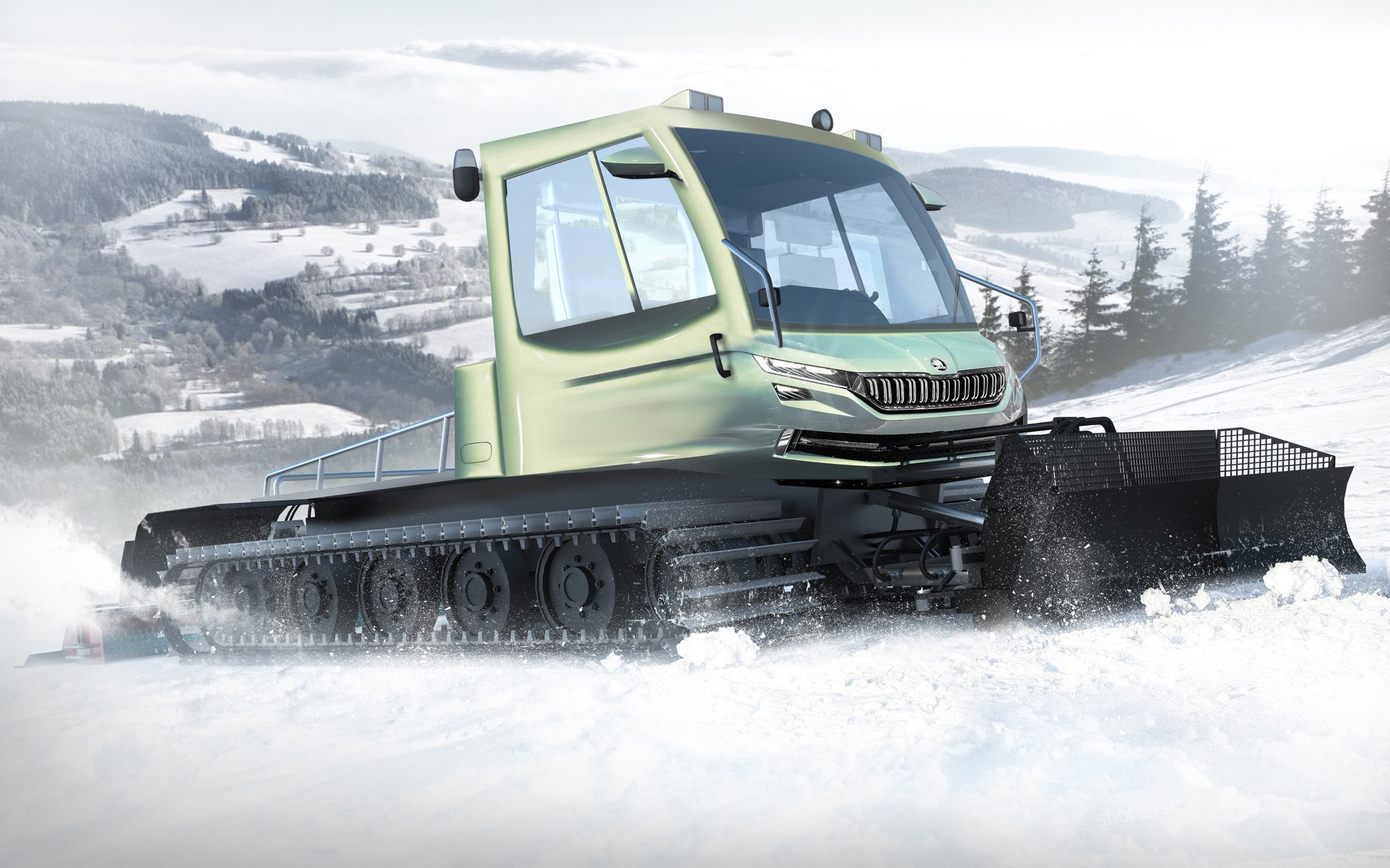 skoda snowman