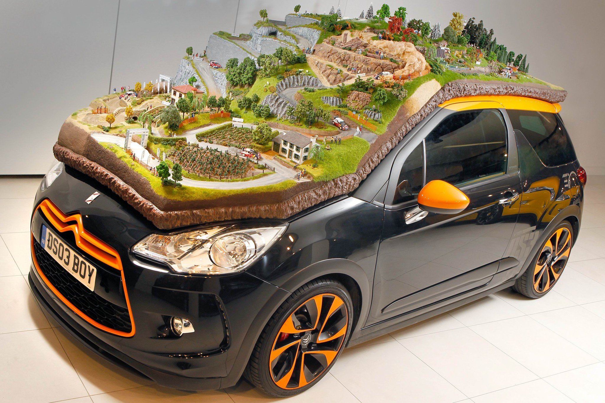 Diorama Sébastien Loeb