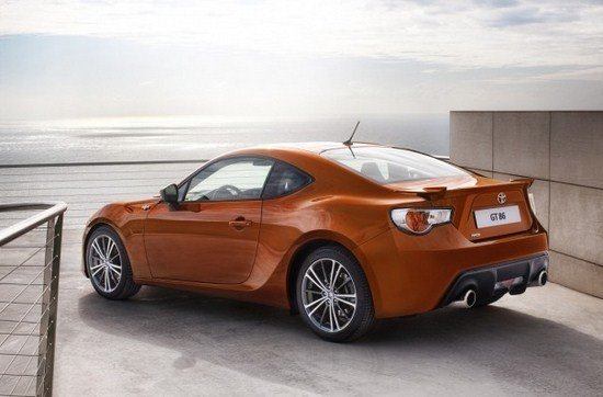 Trasera Toyota GT 86v