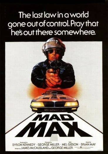Cartel de la película MAD MAX