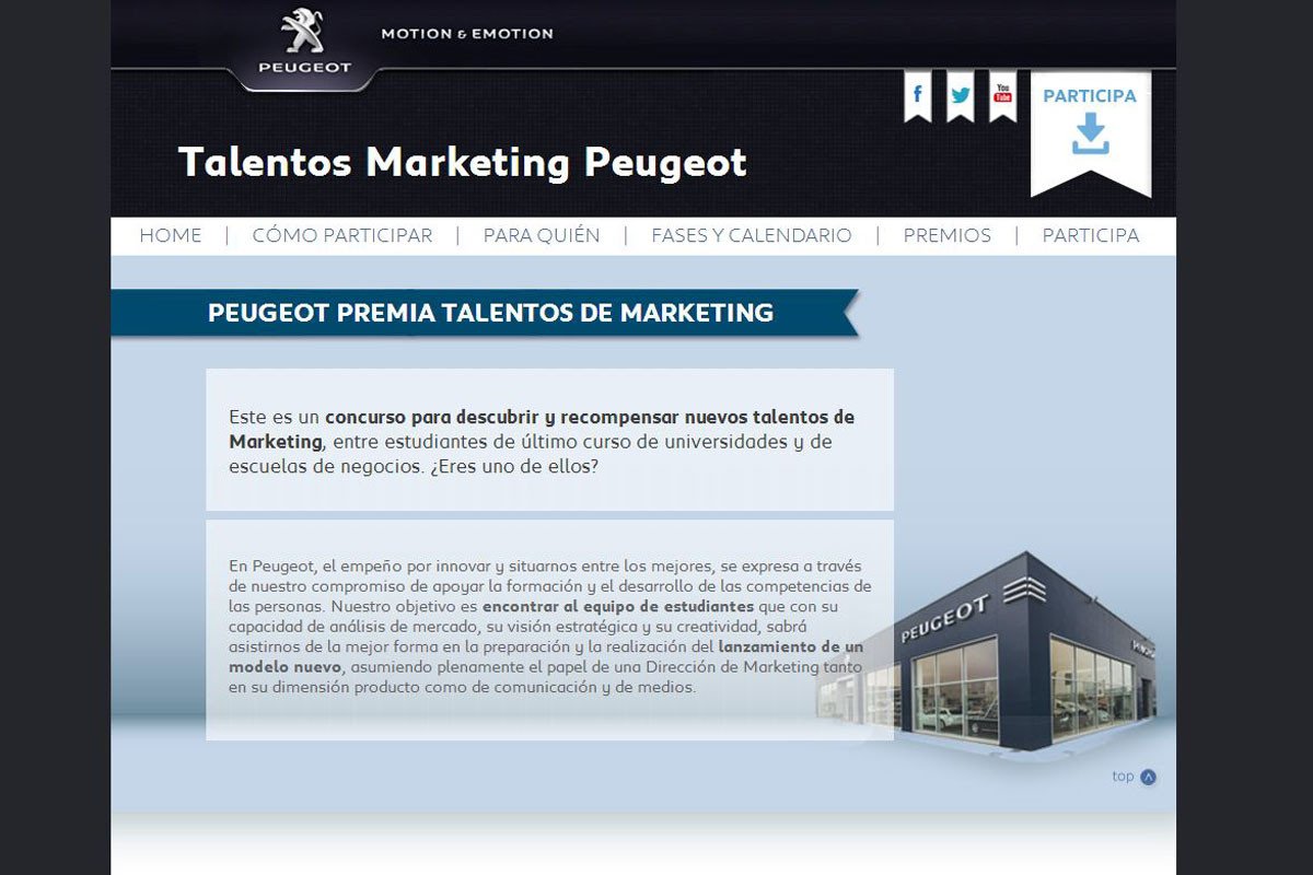 Talentos Marketing Peugeot