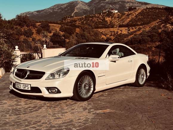Mercedes Benz 350SL Cabrio  Blanco Calcita 2008 