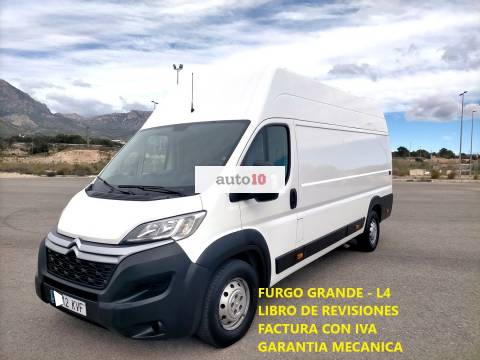 CITROEN JUMPER L4 NACIONAL-CON LIBRO - FACTURA CON IVA