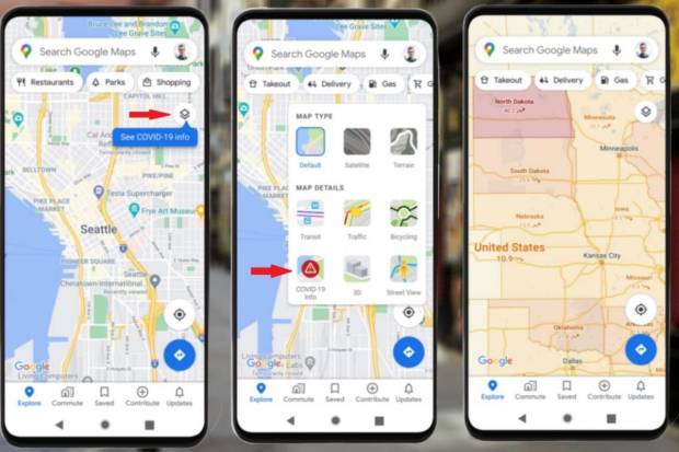 Google Maps incluye novedades para luchar contra el coronavirus