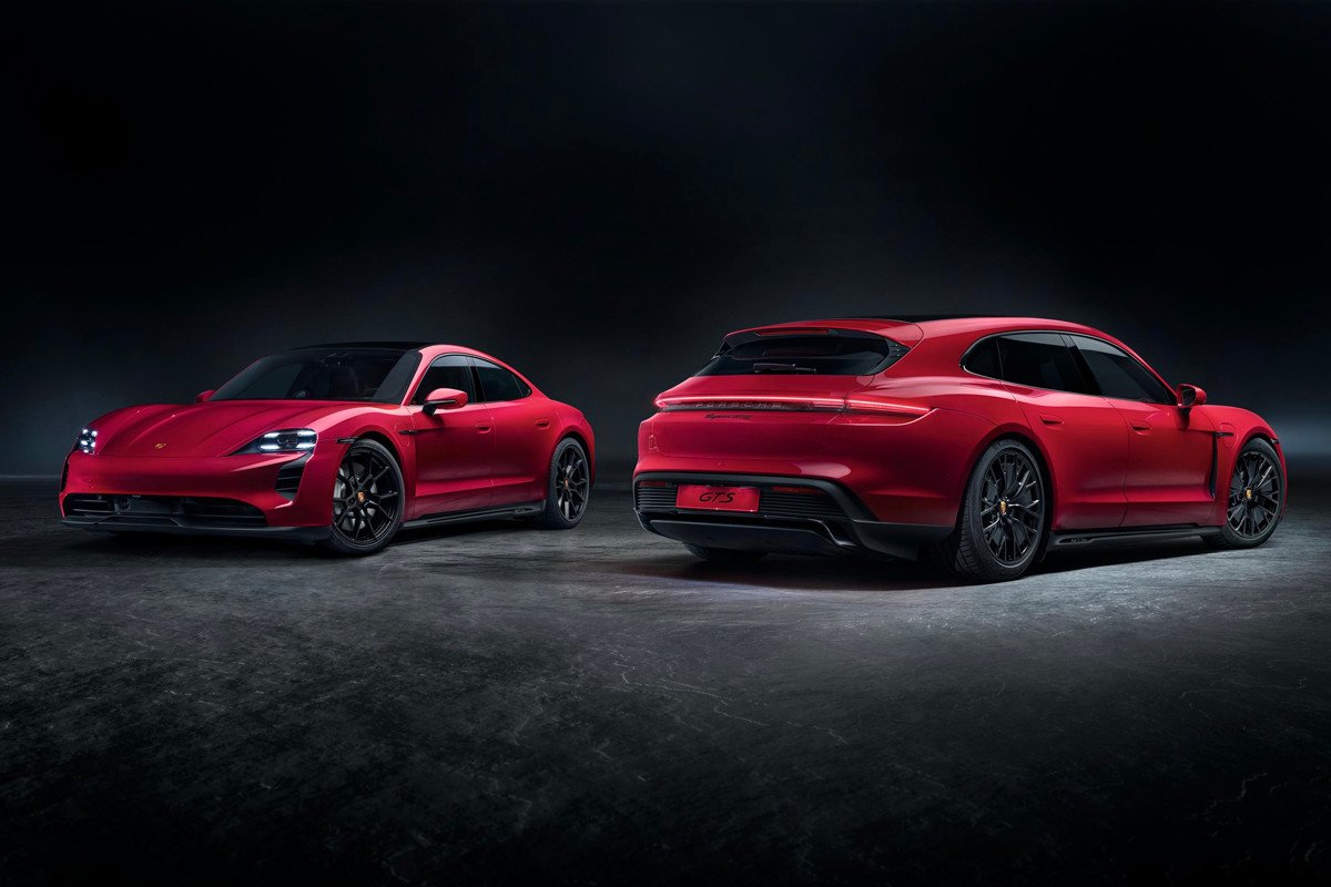 Novedades en el Porsche Taycan: una nueva carrocería Sport Turismo y la versión GTS