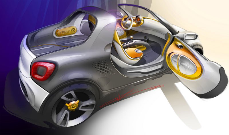 Prototipo: Smart For-Us, un pick up eléctrico y urbano