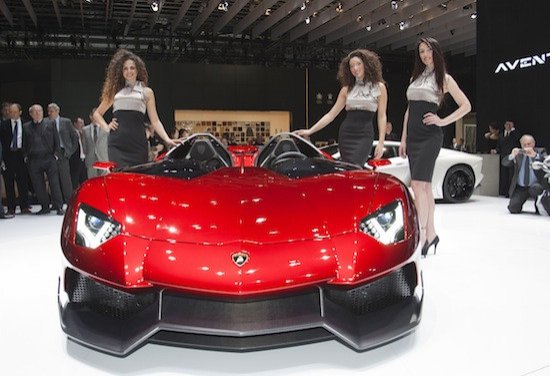 El Lamborghini Aventador J robó el Salón de Ginebra