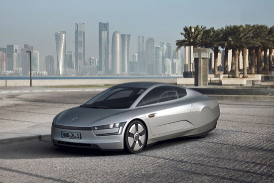 Volkswagen XL1: el coche híbrido que menos gasta del mundo