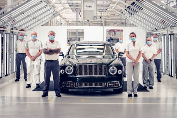 Adiós al Bentley Mulsanne: se despide el buque insignia británica
