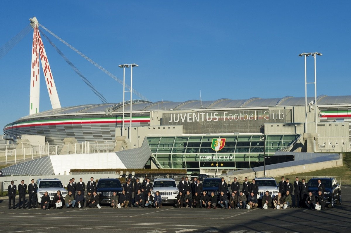 Jeep Grand Cherokee, el coche de la Juventus de Turín